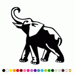 Stickers ELEPHANT 1 Stickers ELEPHANT 1