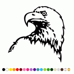 Stickers TETE AIGLE 1 Stickers TETE AIGLE 1