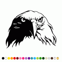 Stickers TETE AIGLE 3 Stickers TETE AIGLE 3