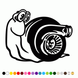 Stickers ESCARGOT TURBO 3 Stickers ESCARGOT TURBO 3