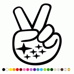 Stickers SUBARU PEACE 2 Stickers SUBARU PEACE 2