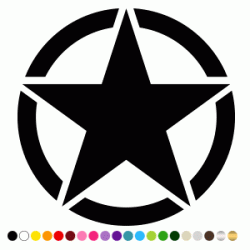 Stickers JEEP STAR Stickers JEEP STAR