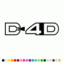 Stickers D 4D Stickers D 4D