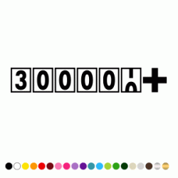 Stickers COMPTEUR 300000 PLUS Stickers COMPTEUR 300000 PLUS