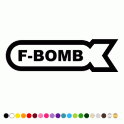 Stickers F-BOMB Stickers F-BOMB
