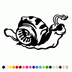 Stickers ESCARGOT TURBO 4 Stickers ESCARGOT TURBO 4