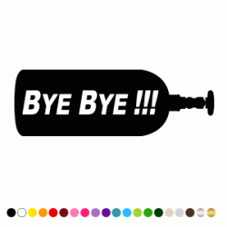 Stickers NOS BYE BYE Stickers NOS BYE BYE