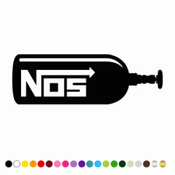 Stickers GAZ NOS Stickers GAZ NOS