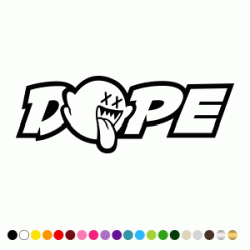 Stickers DOPE BOO Stickers DOPE BOO