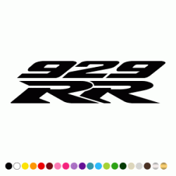 Stickers 929RR 1 Stickers 929RR 1