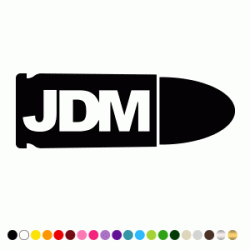 Stickers BULLET JDM RIGHT Stickers BULLET JDM RIGHT