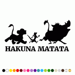 Stickers HAKUNA MATATA Stickers HAKUNA MATATA