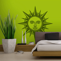 Stickers Soleil Boussole Stickers Soleil Boussole