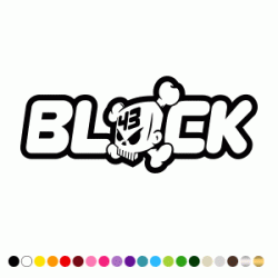 Stickers KEN BLOCK SKULL 6 Stickers KEN BLOCK SKULL 6