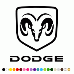 Stickers LOGO DODGE 3 Stickers LOGO DODGE 3