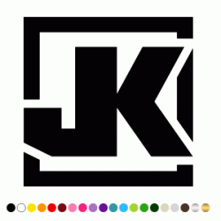 Stickers JK JEEP LOGO Stickers JK JEEP LOGO