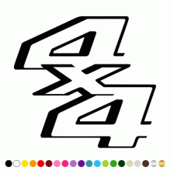 Stickers 4X4 35 Stickers 4X4 35