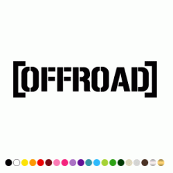 Stickers OFFROAD ARMEE Stickers OFFROAD ARMEE