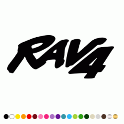 Stickers RAV 4 TAG Stickers RAV 4 TAG