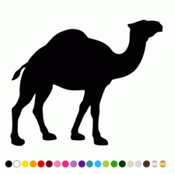 Stickers SILHOUETTE CAMEL Stickers SILHOUETTE CAMEL