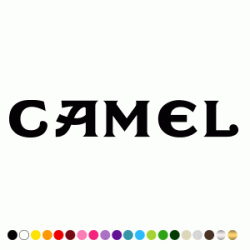 Stickers LETTRAGES CAMEL Stickers LETTRAGES CAMEL