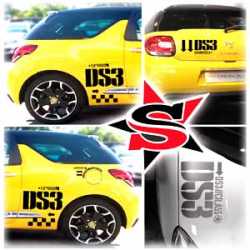 stickers Kit déco citroen DS3 stickers Kit déco citroen DS3