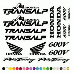 Stickers Kit Honda TRANSALP 600V Stickers Kit Honda TRANSALP 600V