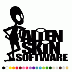 Stickers ALIEN SKIN SOFTWARE Stickers ALIEN SKIN SOFTWARE