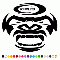 Stickers KIPUS KONG TRIBAL Stickers KIPUS KONG TRIBAL