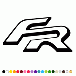 Stickers LOGO FR 2 Stickers LOGO FR 2