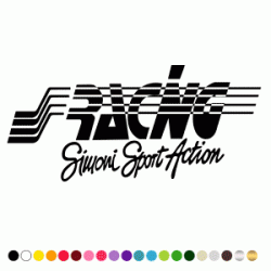 Stickers RACING SIMONI SPORT ACTION Stickers RACING SIMONI SPORT ACTION