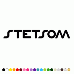 Stickers STETSOM LETTRAGE Stickers STETSOM LETTRAGE