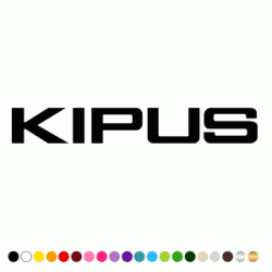 Stickers KIPUS LETTRAGE Stickers KIPUS LETTRAGE