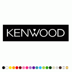 Stickers KENWOOD 2 Stickers KENWOOD 2