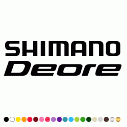 Stickers SHIMANO DEORE LETTRAGE Stickers SHIMANO DEORE LETTRAGE