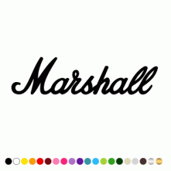 Stickers MARSHALL Stickers MARSHALL