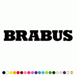 Stickers BRABUS LETTRAGE Stickers BRABUS LETTRAGE