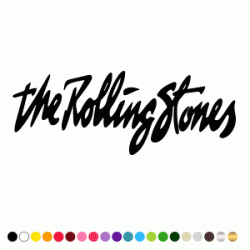 Stickers THE ROLLING STONES LETTRAGES Stickers THE ROLLING STONES LETTRAGES
