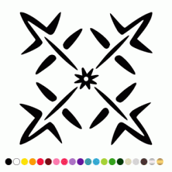 Stickers OXBOW FLEUR Stickers OXBOW FLEUR