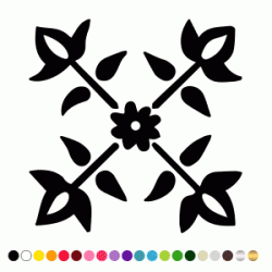 Stickers OXBOW FLEUR 2 Stickers OXBOW FLEUR 2