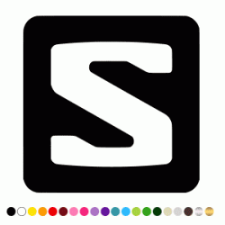 Stickers S SALOMON Stickers S SALOMON