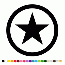 Stickers ETOILE CONVERSE Stickers ETOILE CONVERSE
