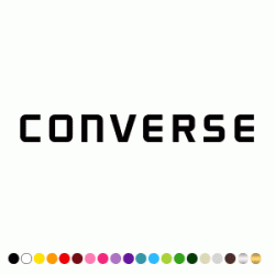 Stickers CONVERSE LETTRAGES Stickers CONVERSE LETTRAGES