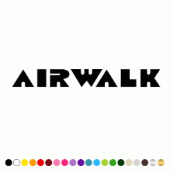 Stickers AIRWALK LETTRAGES Stickers AIRWALK LETTRAGES