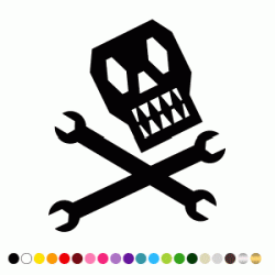 Stickers POGO SKULL Stickers POGO SKULL