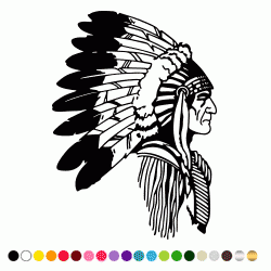 Stickers INDIEN Stickers INDIEN