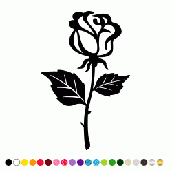 Stickers ROSE 6 Stickers ROSE 6
