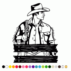 Stickers COWBOY Stickers COWBOY