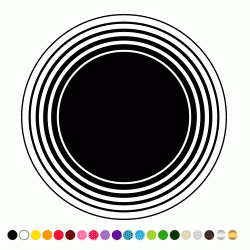 Stickers SOLEIL ONDES Stickers SOLEIL ONDES