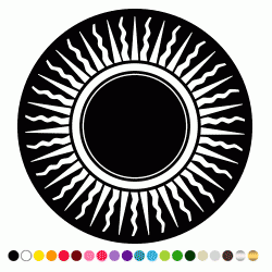 Stickers SOLEIL RAYONNANT ROYAL Stickers SOLEIL RAYONNANT ROYAL